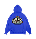 Capt. Rick Logo Hoodie Blue