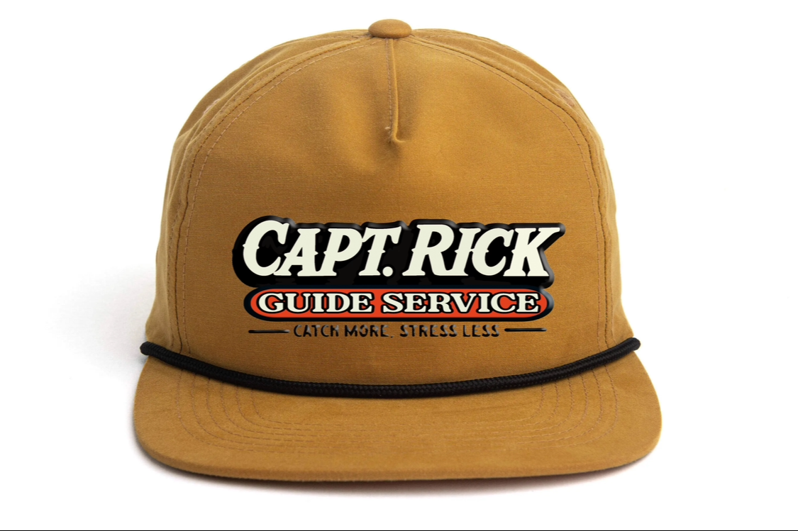 Capt. Rick Rope Hat Gold