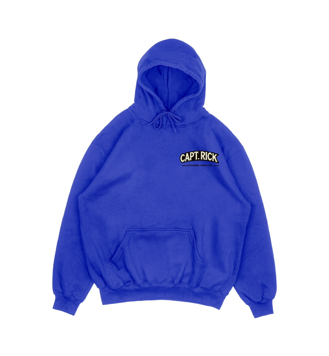 Capt. Rick Logo Hoodie Blue
