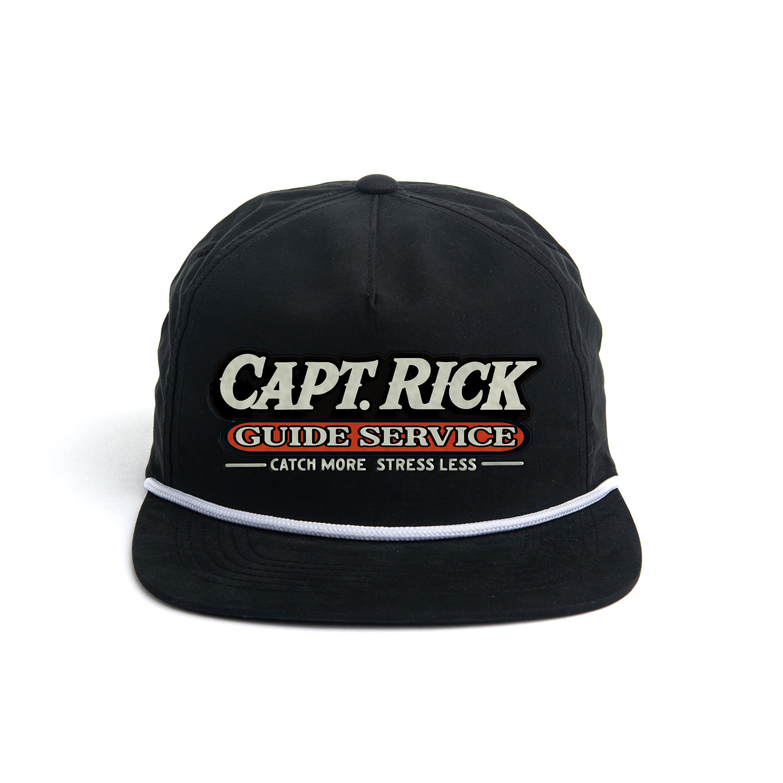 Capt. Rick Rope Hat Black